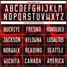 Laden Sie das Bild in den Galerie-Viewer, Custom Black White-Red Sublimation Soccer Uniform Jersey