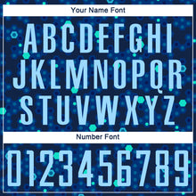 Charger l'image dans la galerie, Custom Navy Light Blue-Royal Sublimation Soccer Uniform Jersey