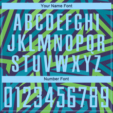 Загрузить изображение в средство просмотра галереи, Custom Teal Light Blue-Kelly Green Sublimation Soccer Uniform Jersey