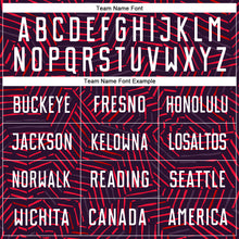 Laden Sie das Bild in den Galerie-Viewer, Custom Black White-Red Sublimation Soccer Uniform Jersey