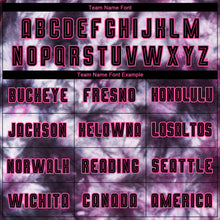 Загрузить изображение в средство просмотра галереи, Custom Tie Dye Black-Pink Sublimation Soccer Uniform Jersey