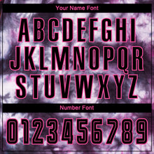 Загрузить изображение в средство просмотра галереи, Custom Tie Dye Black-Pink Sublimation Soccer Uniform Jersey