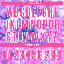 Загрузить изображение в средство просмотра галереи, Custom Tie Dye Pink-White Sublimation Soccer Uniform Jersey