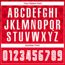 Загрузить изображение в средство просмотра галереи, Custom Red White Away Sublimation Soccer Uniform Jersey