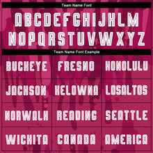 Загрузить изображение в средство просмотра галереи, Custom Crimson White Away Sublimation Soccer Uniform Jersey