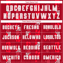 Загрузить изображение в средство просмотра галереи, Custom Red White Home Sublimation Soccer Uniform Jersey