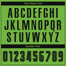 Charger l'image dans la galerie, Custom Neon Green Black Sublimation Fade Fashion Soccer Uniform Jersey