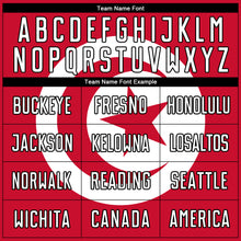 Загрузить изображение в средство просмотра галереи, Custom Red White-Black Sublimation Tunisian Flag Soccer Uniform Jersey