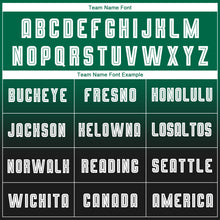 Charger l'image dans la galerie, Custom Kelly Green White-Black Sublimation Long Sleeve Fade Fashion Soccer Uniform Jersey