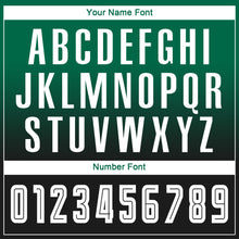 Charger l'image dans la galerie, Custom Kelly Green White-Black Sublimation Long Sleeve Fade Fashion Soccer Uniform Jersey