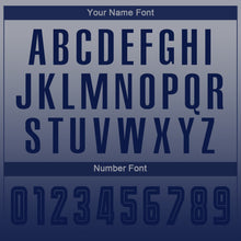 Charger l'image dans la galerie, Custom Gray Navy Sublimation Long Sleeve Fade Fashion Soccer Uniform Jersey