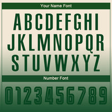 Charger l'image dans la galerie, Custom Cream Green Sublimation Long Sleeve Fade Fashion Soccer Uniform Jersey