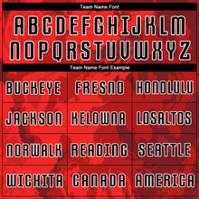 Загрузить изображение в средство просмотра галереи, Custom Red Black-White Sublimation Soccer Uniform Jersey