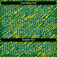 Charger l'image dans la galerie, Custom Kelly Green Kelly Green-Gold Sublimation Soccer Uniform Jersey