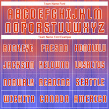 Charger l'image dans la galerie, Custom Purple Orange-White Sublimation Soccer Uniform Jersey