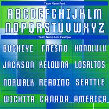 Charger l'image dans la galerie, Custom Royal White-Kelly Green Sublimation Soccer Uniform Jersey