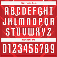 Загрузить изображение в средство просмотра галереи, Custom Red White Sublimation Soccer Uniform Jersey