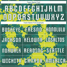 Charger l'image dans la galerie, Custom Kelly Green White-Neon Green Sublimation Soccer Uniform Jersey