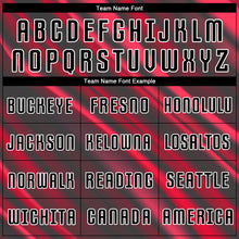 Загрузить изображение в средство просмотра галереи, Custom Red Black-White Sublimation Soccer Uniform Jersey