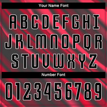 Загрузить изображение в средство просмотра галереи, Custom Red Black-White Sublimation Soccer Uniform Jersey