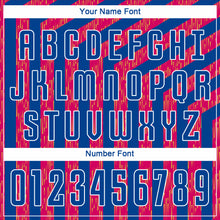 Load image into Gallery viewer, Custom Red Royal-White Sublimation Soccer Uniform Jersey