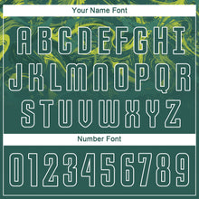 Charger l'image dans la galerie, Custom Kelly Green Kelly Green-Gold Sublimation Soccer Uniform Jersey