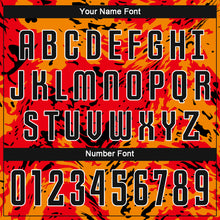 Загрузить изображение в средство просмотра галереи, Custom Red Black-Gold Sublimation Soccer Uniform Jersey