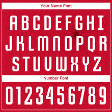 Загрузить изображение в средство просмотра галереи, Custom Red White Sublimation Soccer Uniform Jersey