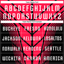 Загрузить изображение в средство просмотра галереи, Custom Red White-Black Sublimation Soccer Uniform Jersey