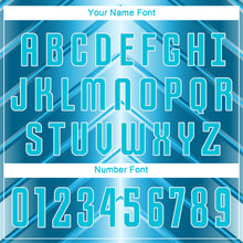 Charger l'image dans la galerie, Custom Sky Blue Lakes Blue-White Sublimation Soccer Uniform Jersey