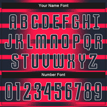 Load image into Gallery viewer, Custom Red Navy-White Sublimation Soccer Uniform Jersey