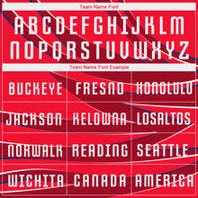 Загрузить изображение в средство просмотра галереи, Custom Red White Sublimation Soccer Uniform Jersey