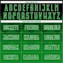 Загрузить изображение в средство просмотра галереи, Custom Black Grass Green-White Sublimation Soccer Uniform Jersey