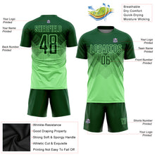 Charger l'image dans la galerie, Custom Pea Green Green Sublimation Soccer Uniform Jersey