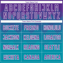 Charger l'image dans la galerie, Custom Teal Purple-White Sublimation Soccer Uniform Jersey