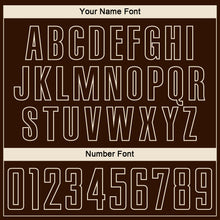 Charger l'image dans la galerie, Custom Brown Cream Pinstripe Fade Fashion Sublimation Soccer Uniform Jersey