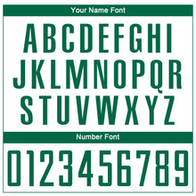 Charger l'image dans la galerie, Custom White Kelly Green Sublimation Soccer Uniform Jersey