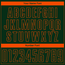 Charger l'image dans la galerie, Custom Green Orange Sublimation Soccer Uniform Jersey