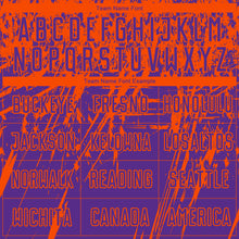 Load image into Gallery viewer, Custom Purple Orange Sublimation Soccer Uniform Jersey