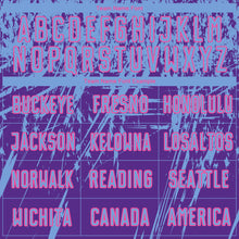 Load image into Gallery viewer, Custom Purple Light Blue-Pink Sublimation Soccer Uniform Jersey