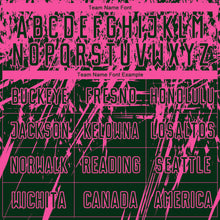 Load image into Gallery viewer, Custom Green Pink Sublimation Soccer Uniform Jersey