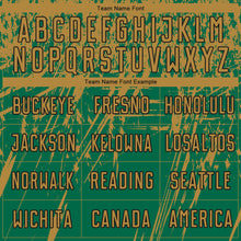 Load image into Gallery viewer, Custom Kelly Green Old Gold-Black Sublimation Soccer Uniform Jersey