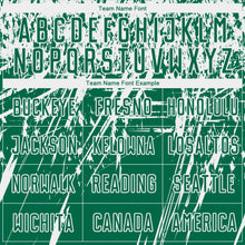 Load image into Gallery viewer, Custom Kelly Green White Sublimation Soccer Uniform Jersey