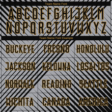 Charger l'image dans la galerie, Custom Gray Black-Old Gold Sublimation Soccer Uniform Jersey