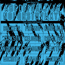 Charger l'image dans la galerie, Custom Sky Blue Black Sublimation Soccer Uniform Jersey