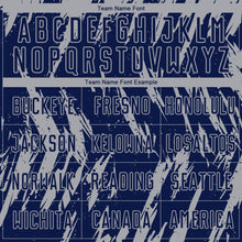 Load image into Gallery viewer, Custom Navy Gray Sublimation Soccer Uniform Jersey