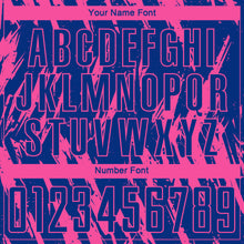 Load image into Gallery viewer, Custom Pink Royal Sublimation Soccer Uniform Jersey