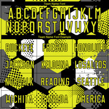 Загрузить изображение в средство просмотра галереи, Custom Neon Yellow Black-White Sublimation Soccer Uniform Jersey