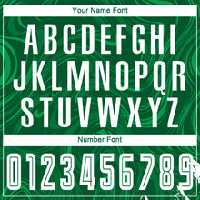 Load image into Gallery viewer, Custom Kelly Green White Sublimation Soccer Uniform Jersey