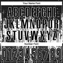 Load image into Gallery viewer, Custom White Black Sublimation Soccer Uniform Jersey